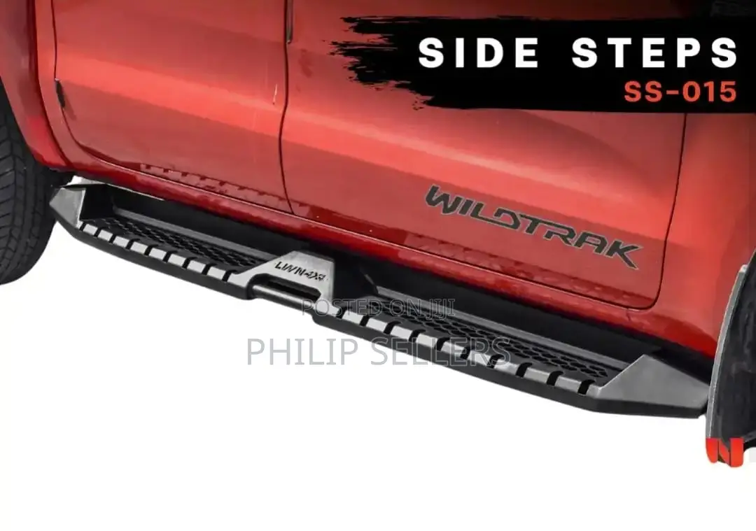 Double Cab Sidestep Available for Toyota Hilux Revo, Ford Ra
