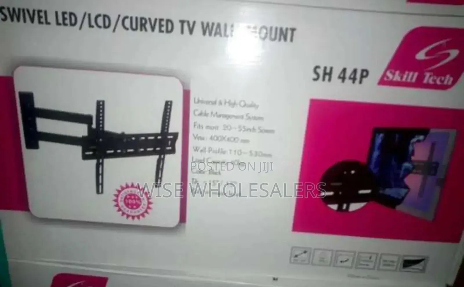 14" - 55" Full Motion Swivel Wall Mount°°• ^