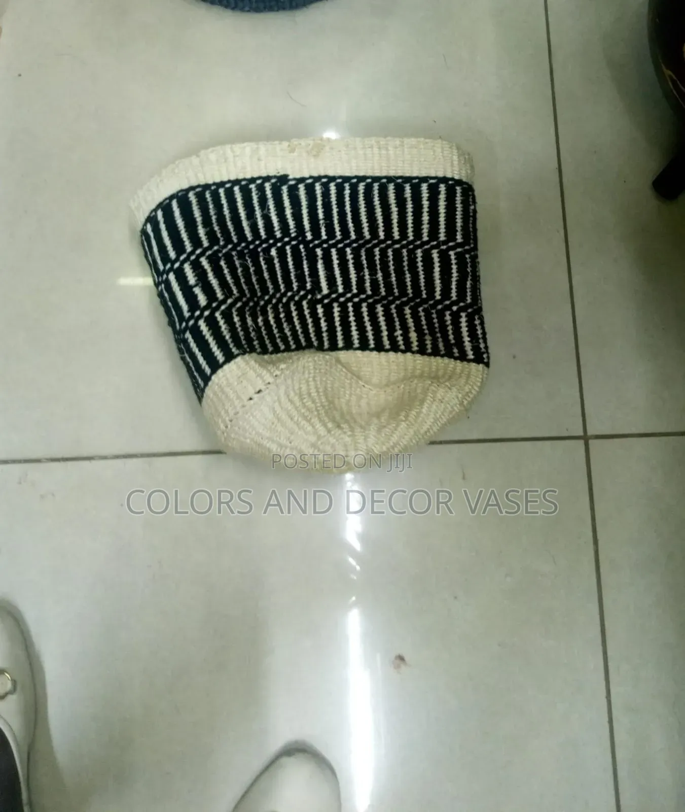 Black and White Baskets