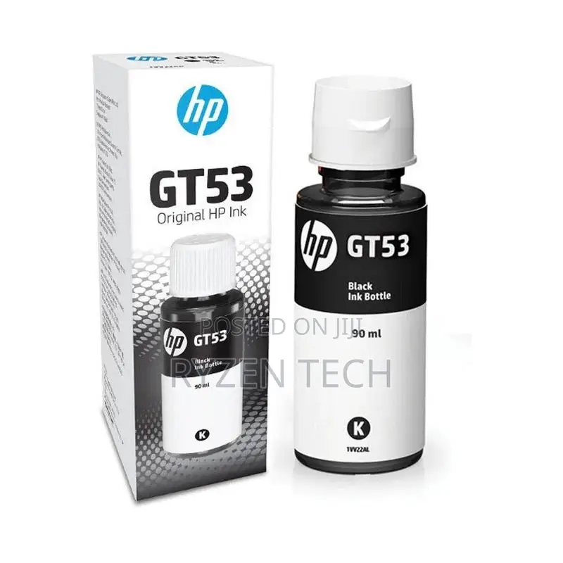 HP GT53 135-Ml Black Original Ink Bottle