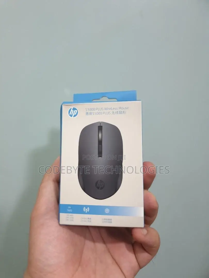 ~HP Wireless Silent Mouse S1000 Black ^