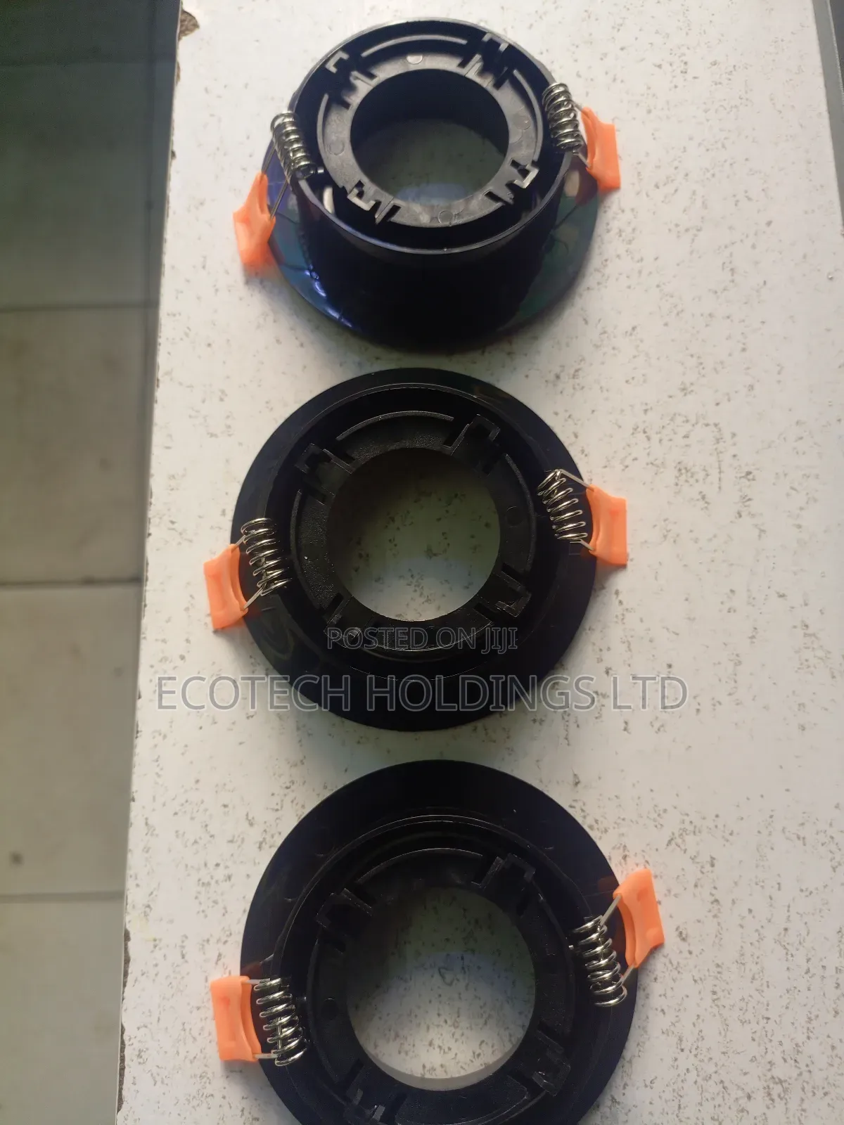 Downloghter Fittings Black