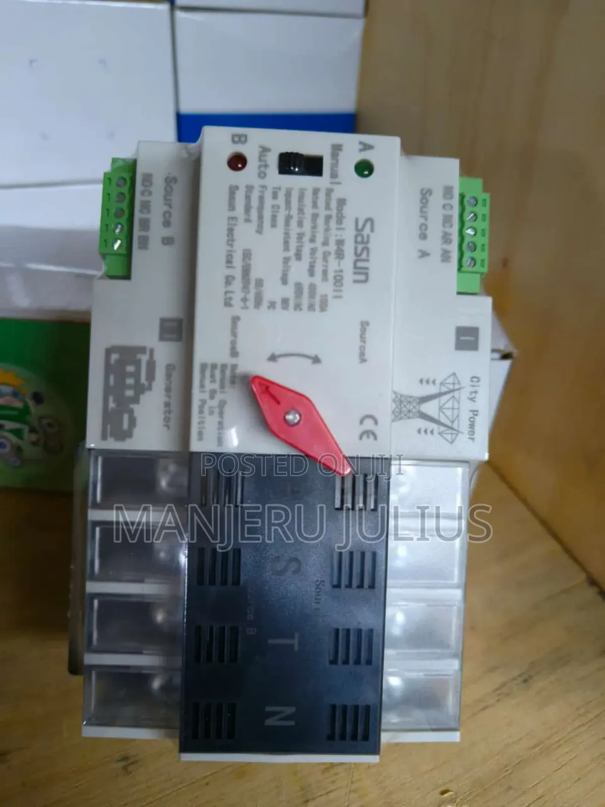 Single Phase Automatic Changeover