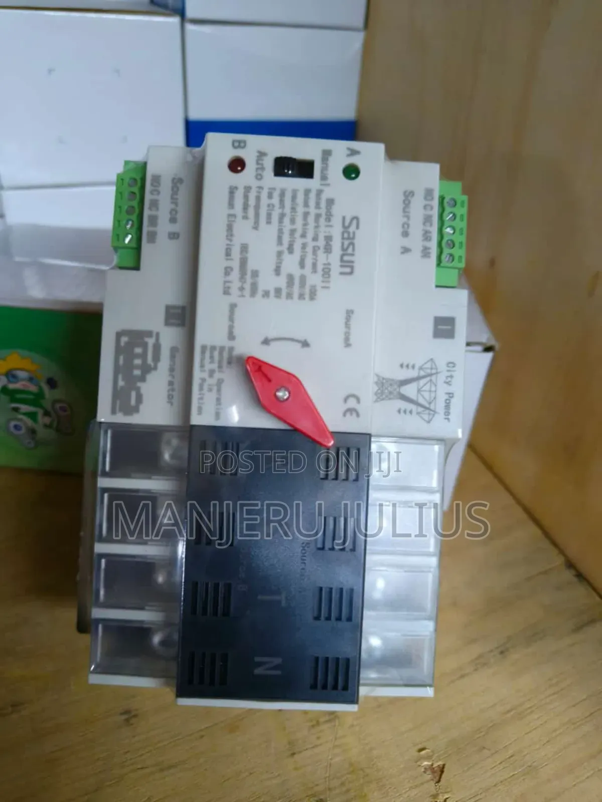Single Phase Automatic Changeover
