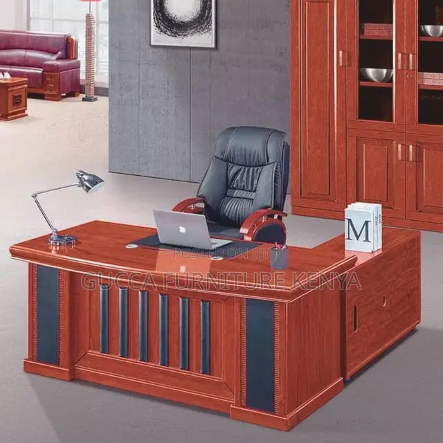 1800mm Executive Office Desk With 02 Side Drawers