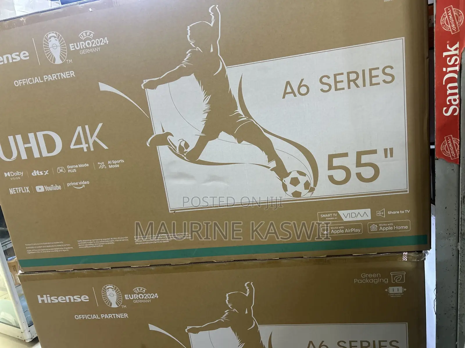 Hisense 55 A6 Series Smart Tv