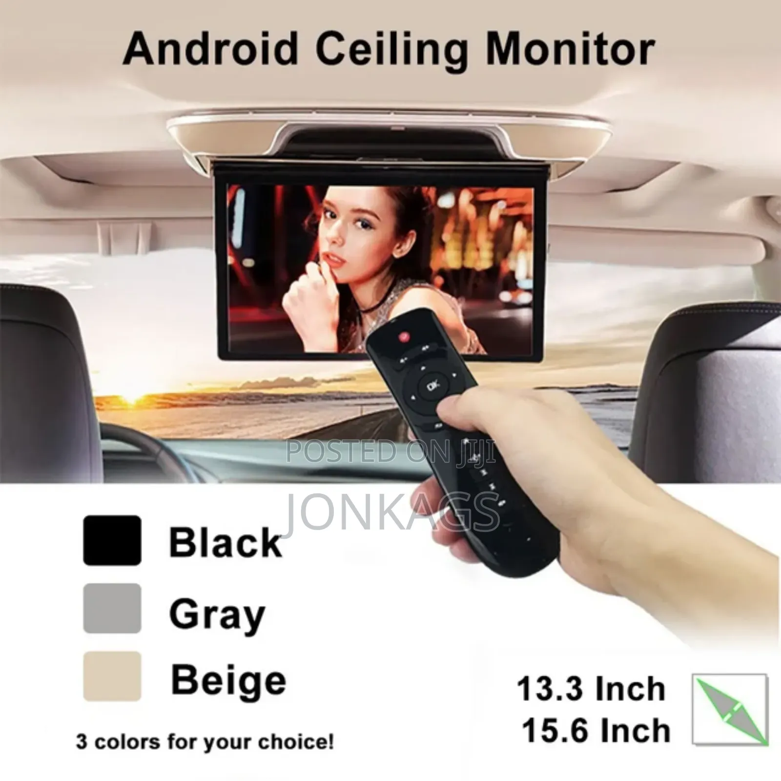 13.3 Inches Car Android Roof Mount Monitor