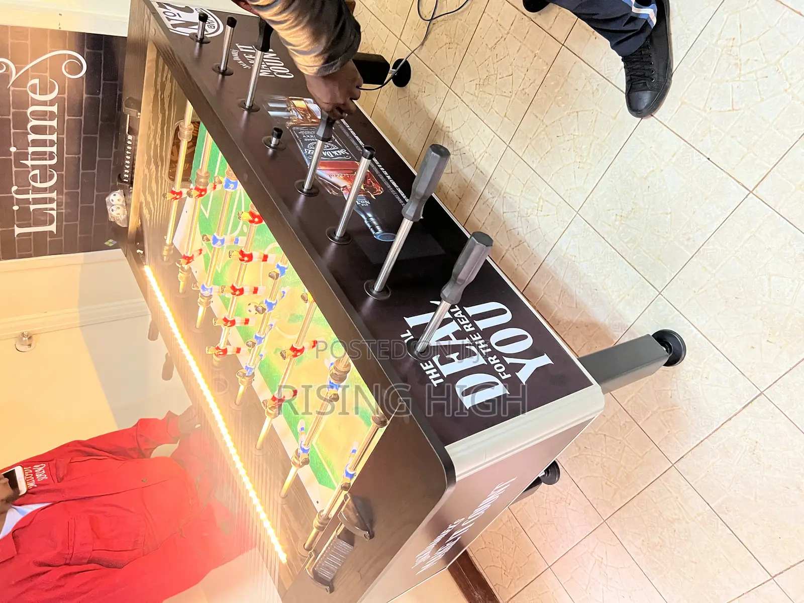 Happy Client Foosball Soccer Table
