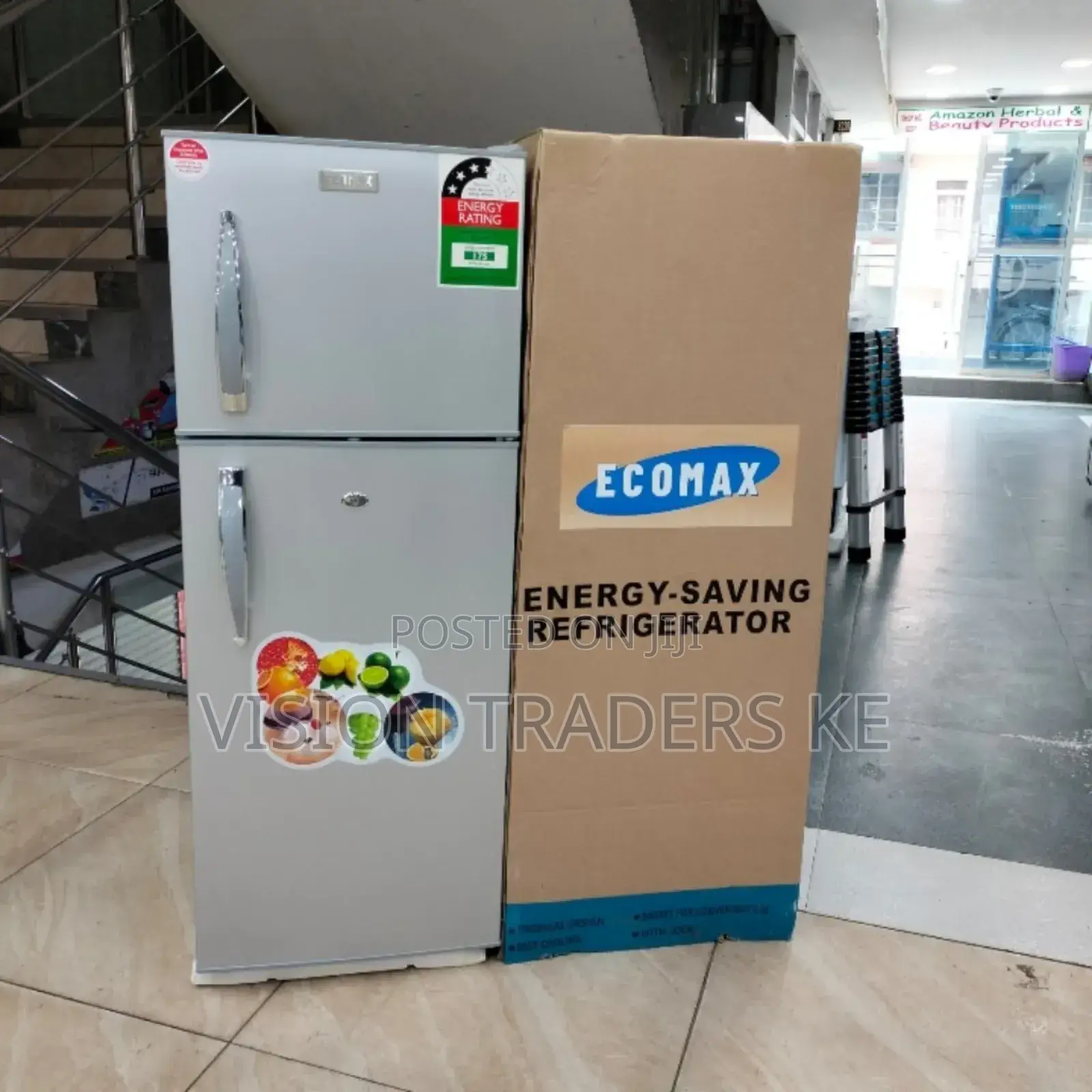Ecomax 138ltrs Double Door Refrigerator