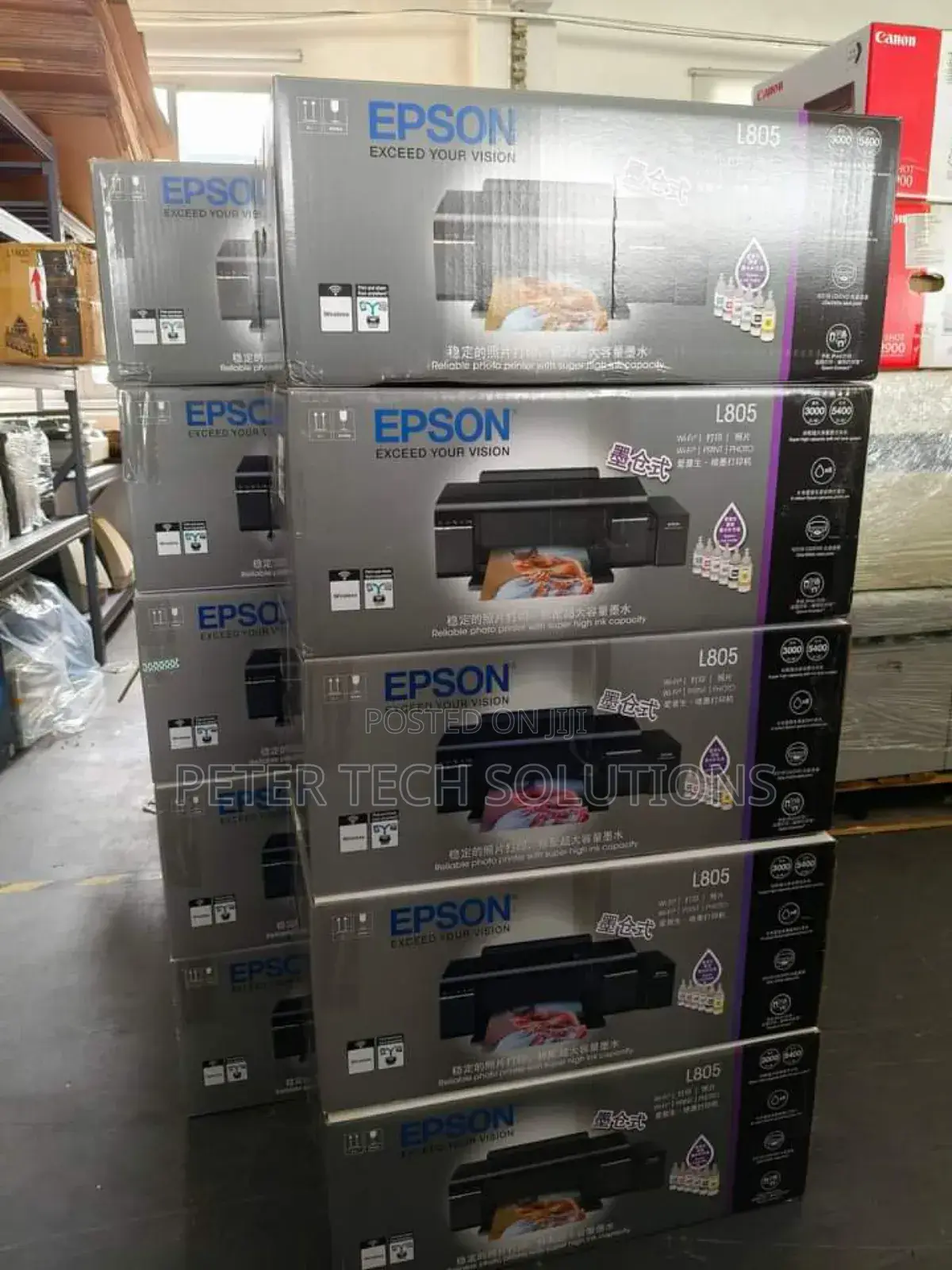L805 EPSON Wifi Printer A4 for Photos