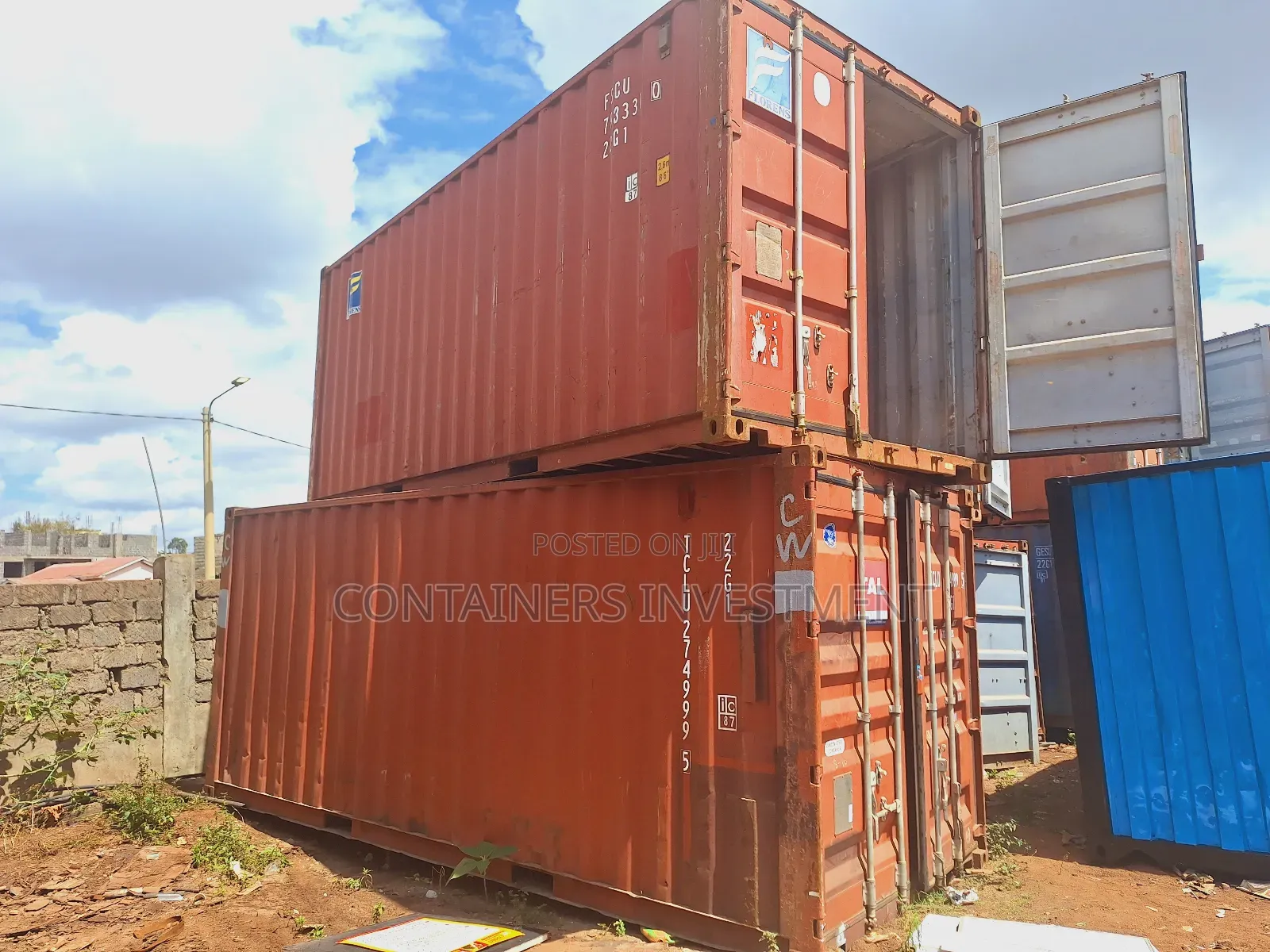 20ft Empty Containers- Limited Stock.