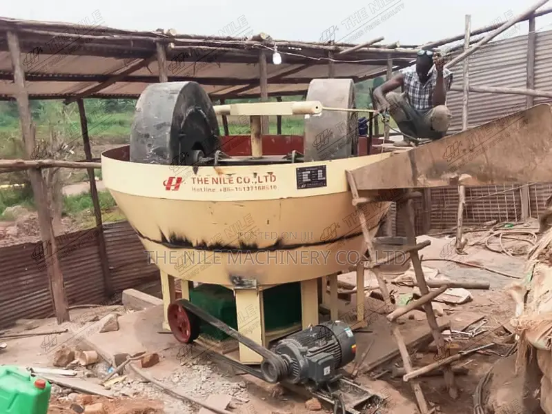 China Manufacturer Wet Pan Mill for Gold Selection