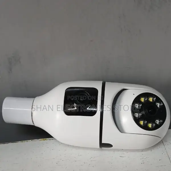 Bullet+Ptz Control 2-in-1 Dual Lens Dual Screen Bulb Wifi