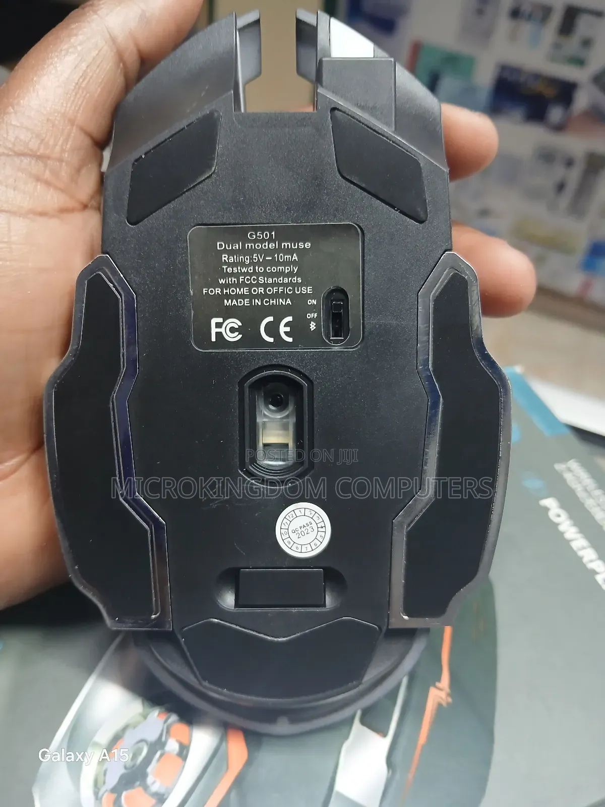 G501 Gaming Rechargeable Bluetooth Mouse