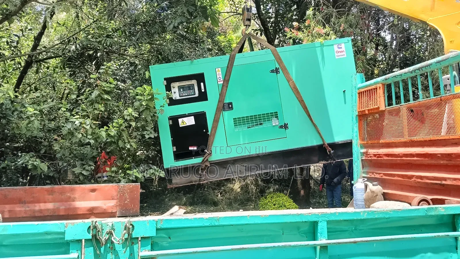 New 100 Kva Cummins Generator With Canopy