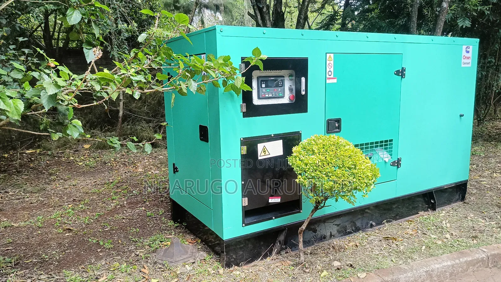 New 100 Kva Cummins Generator With Canopy