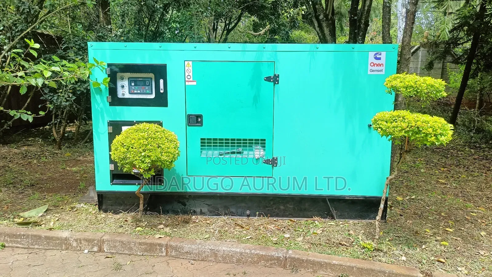 New 100 Kva Cummins Generator With Canopy