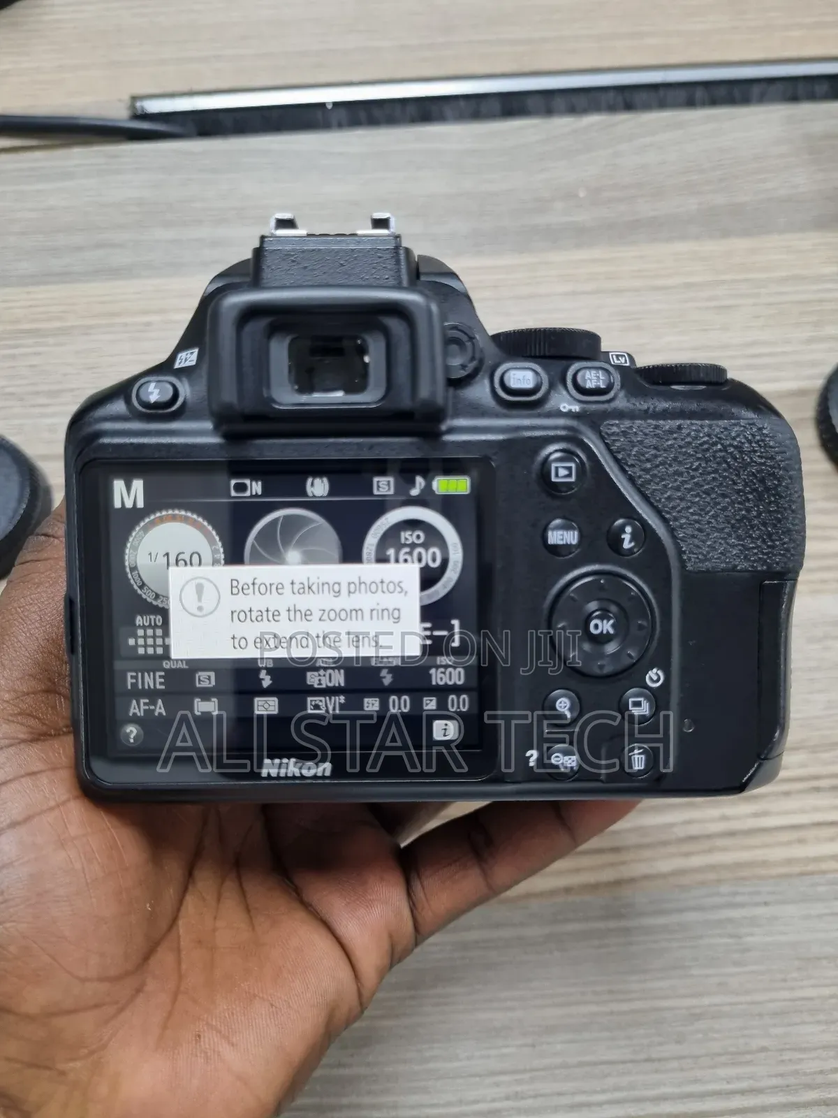 Nikon D3500 DSLR Camera With 18-55mm Lens