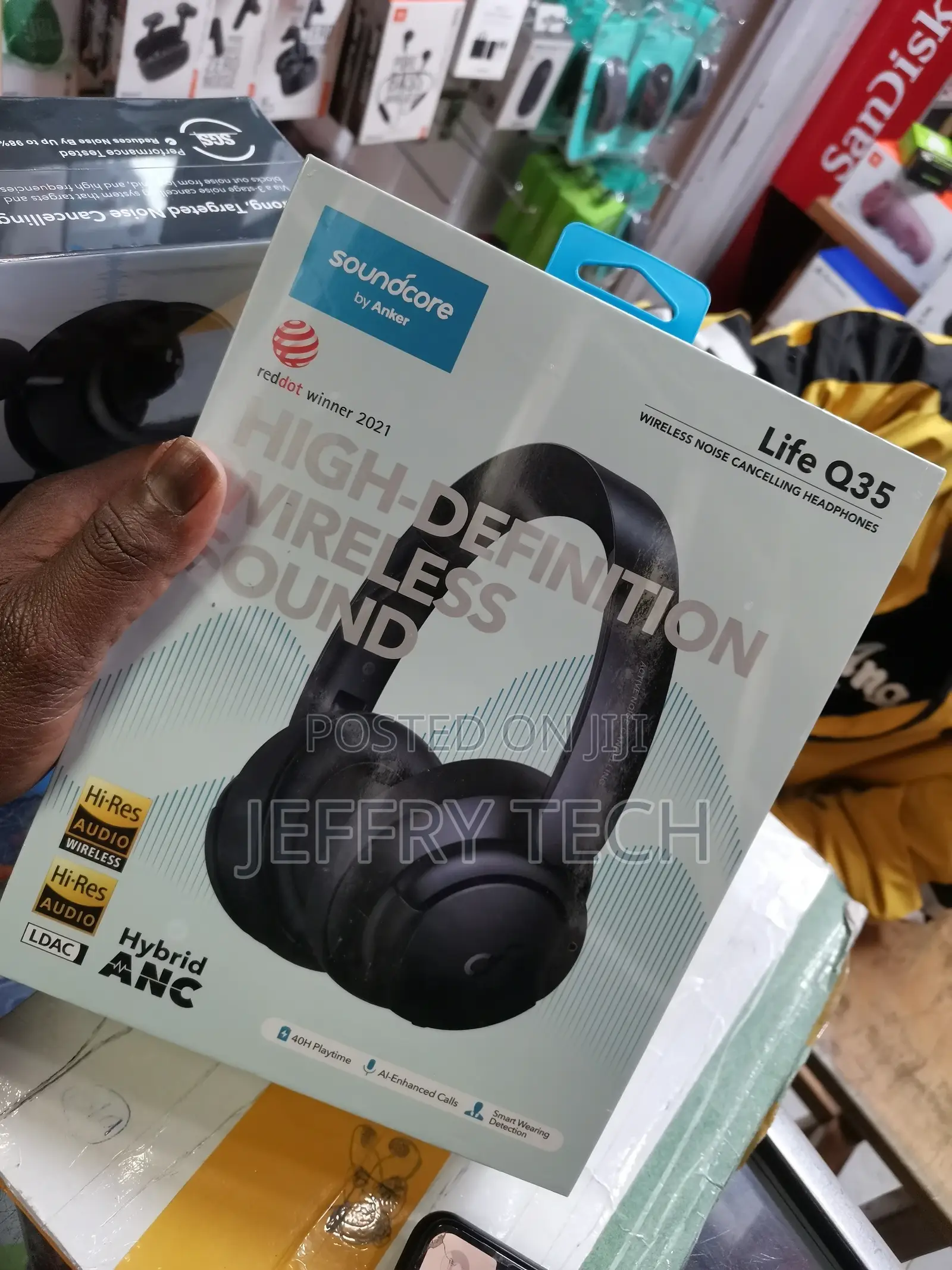 Anker Soundcore Life Q35 – Noise-Cancelling Headphones