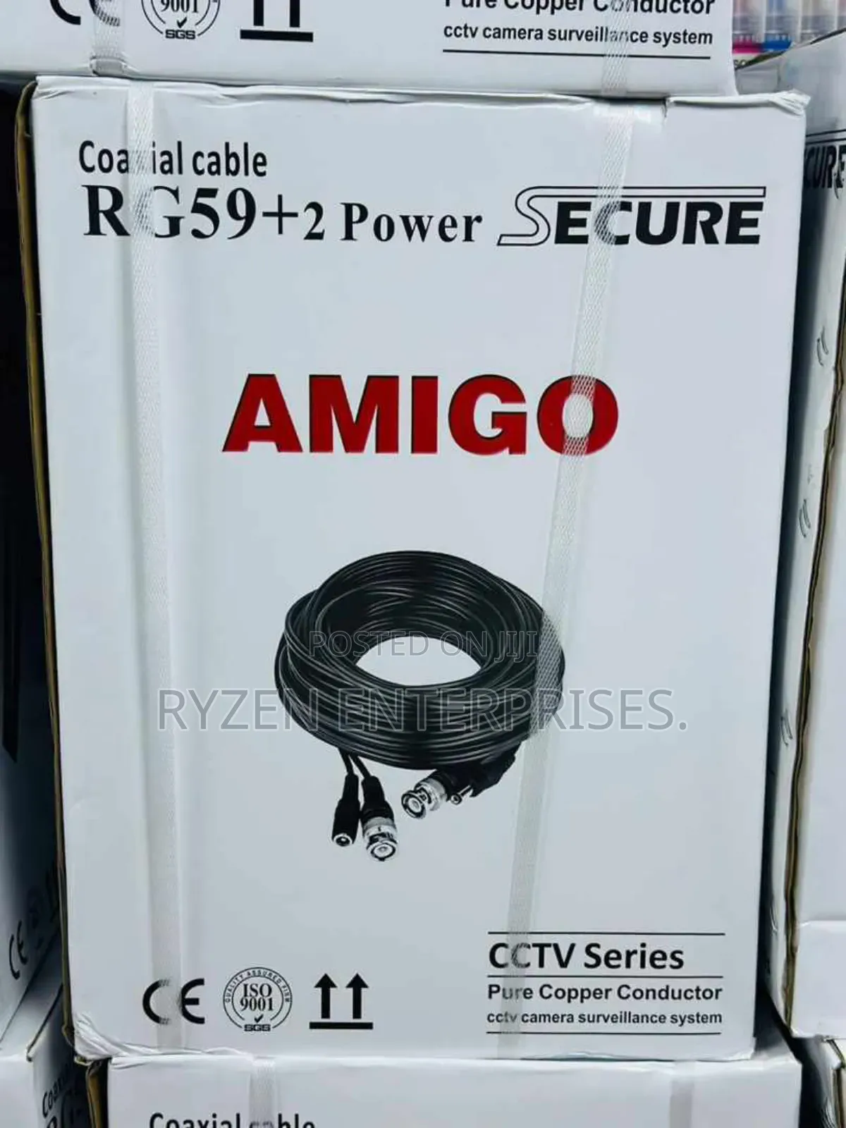Amigo RG59 +2power 100m CCTV Cable