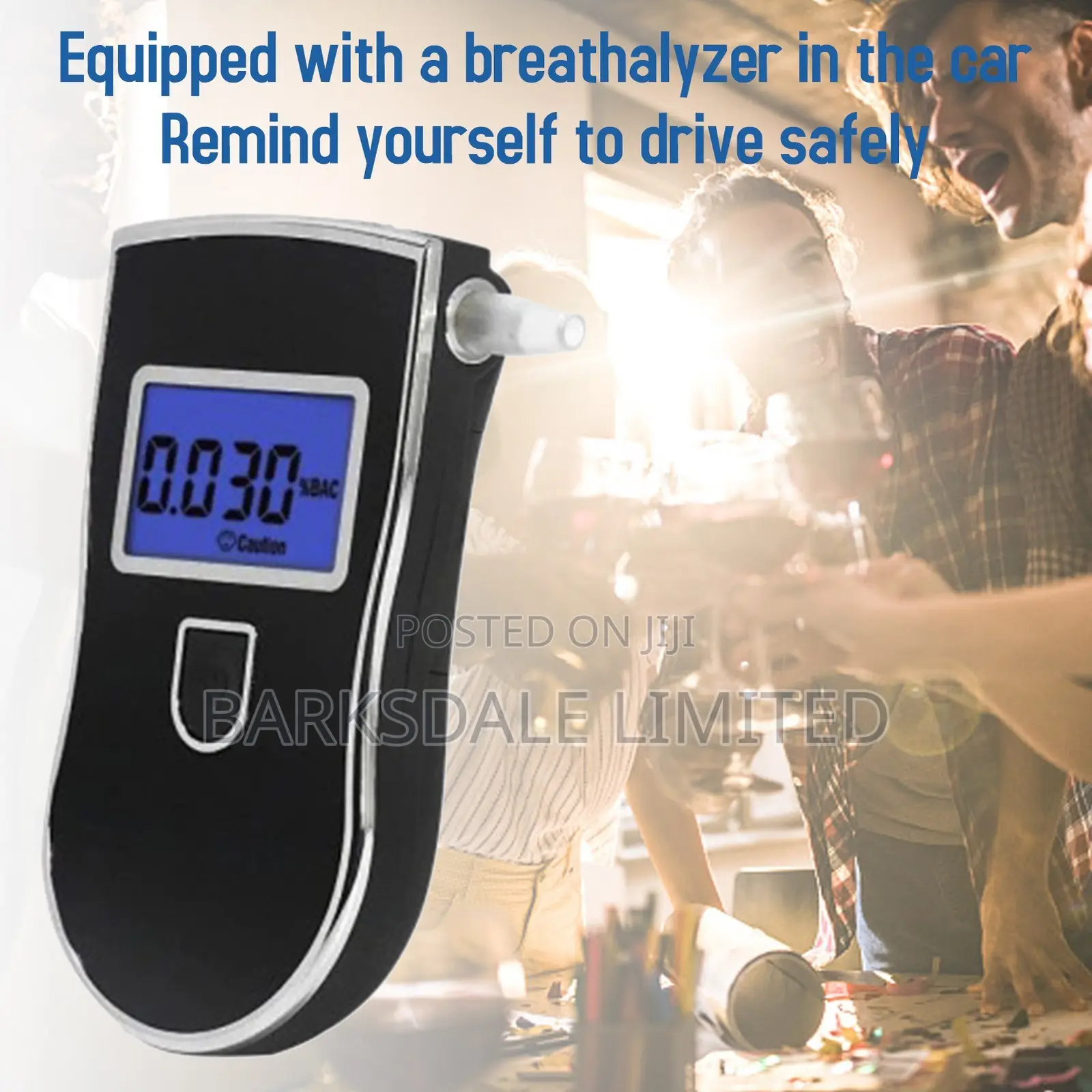 Alcohol Breathalizer Commercial Alcoblow Checker Meter