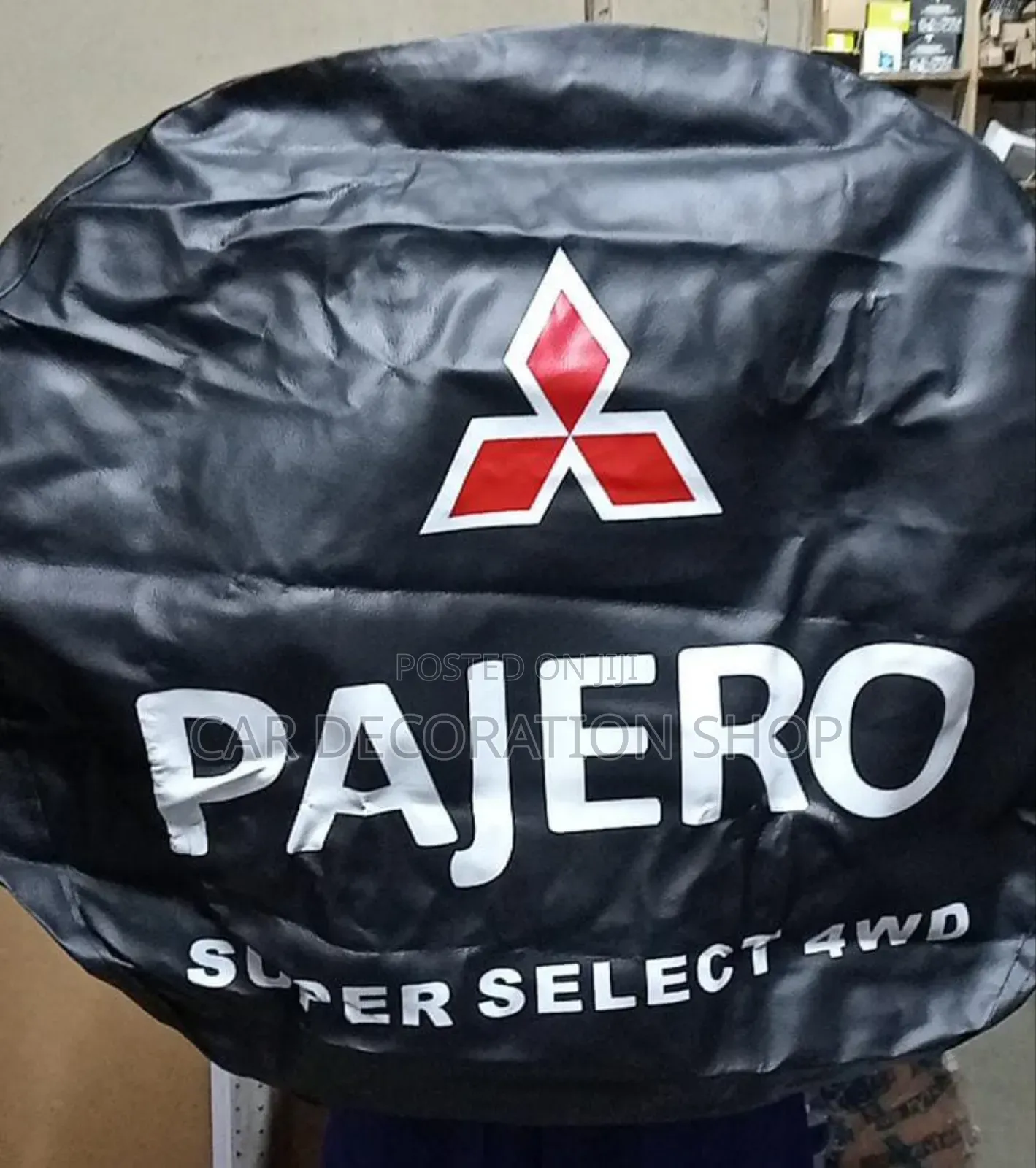 Brand New Pajero 16" Leather Material Spare Covrr