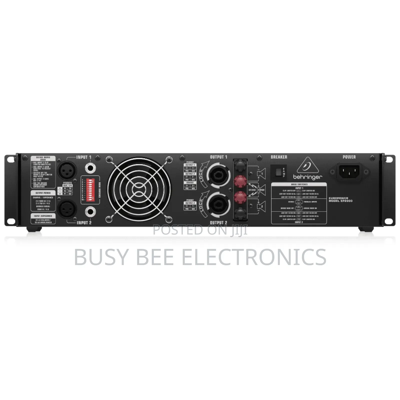 Behringer Europower EP2000 Power Amplifier