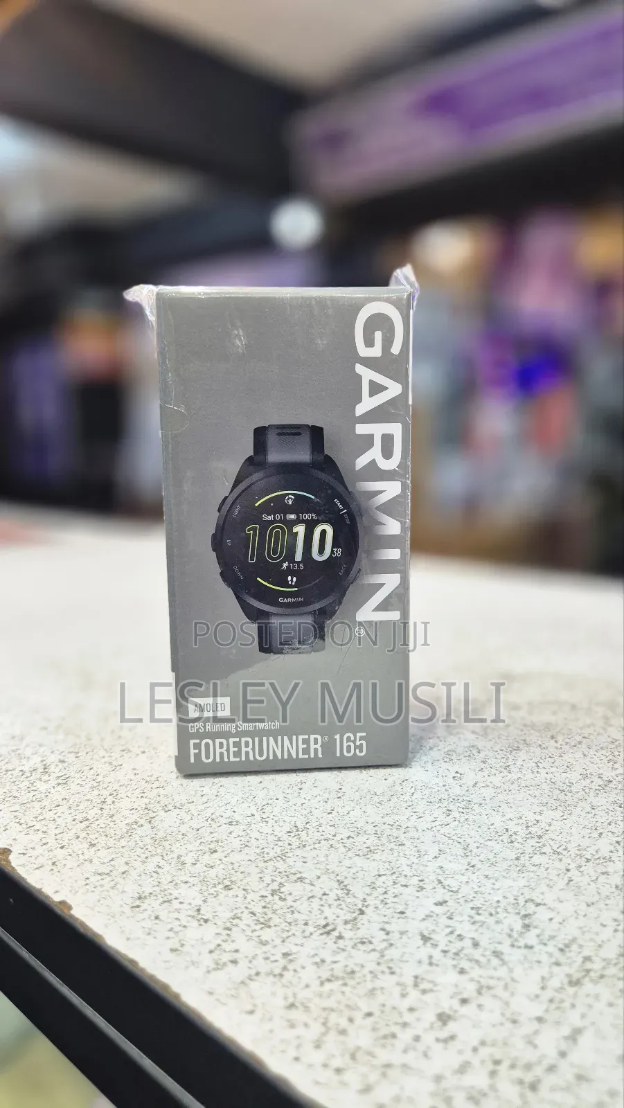 Garmin Forerunner 165 Running Watch Black (New)