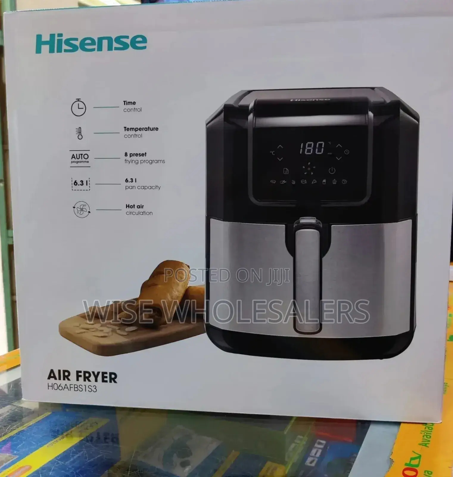 Hisense 6.3l Air Fryer H06afbs1s3 Available