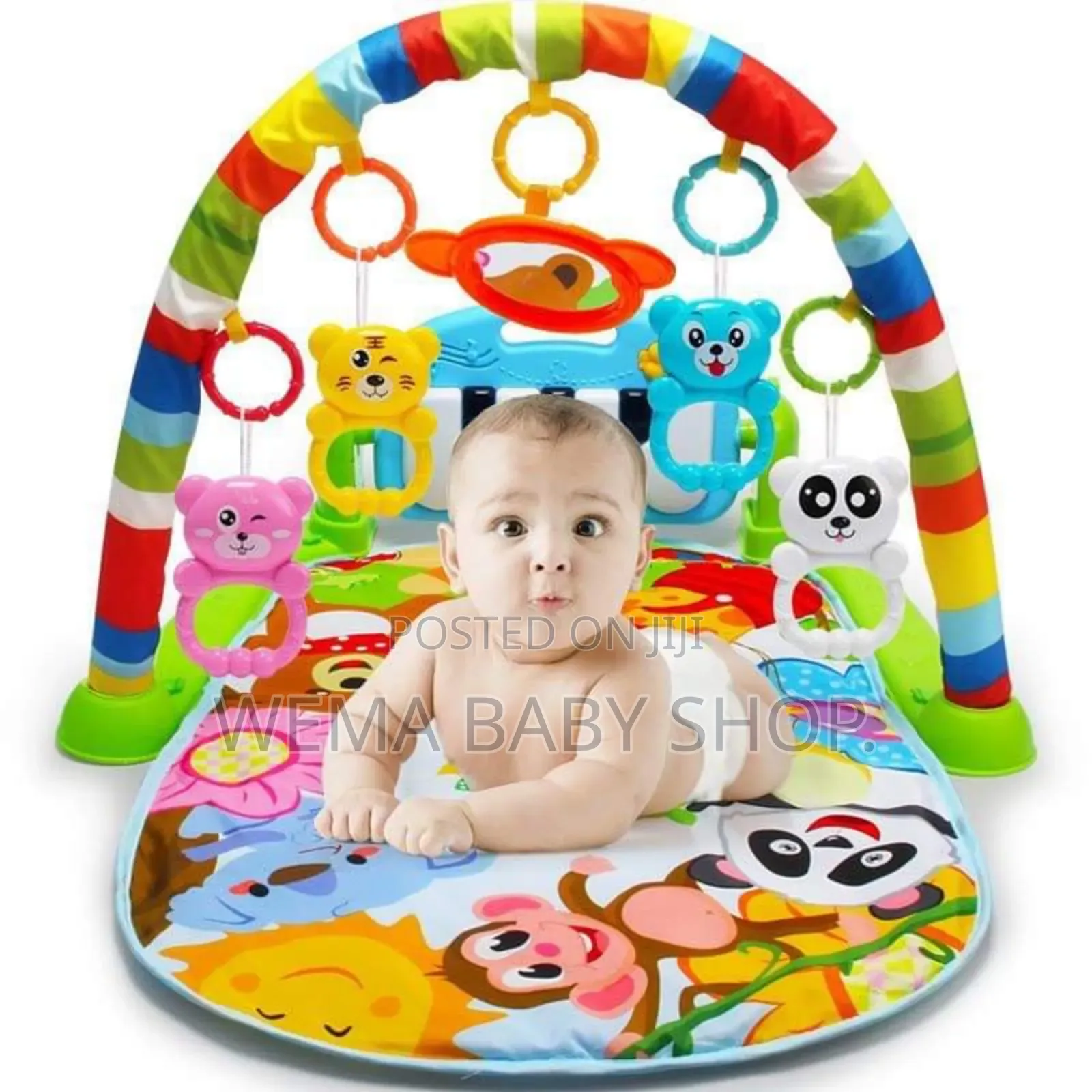 Baby Playing Piano Fitness/Gym Mat