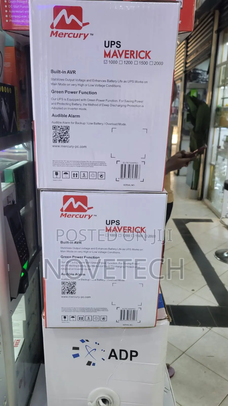 Maverick Ups 1000VA Uninterruptible Power Supply