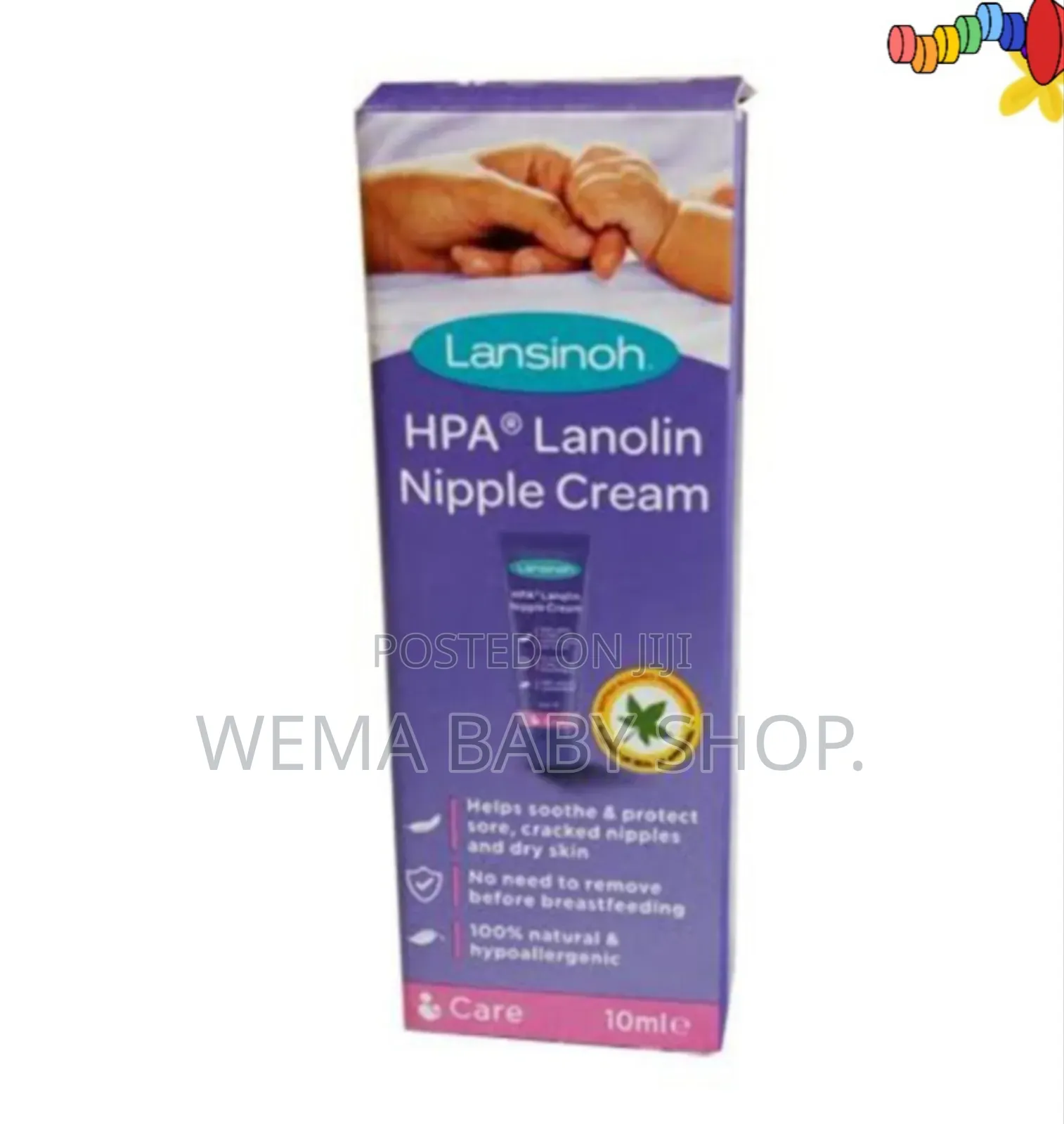 10ml Lansinoh Lanolin Nipple Cream