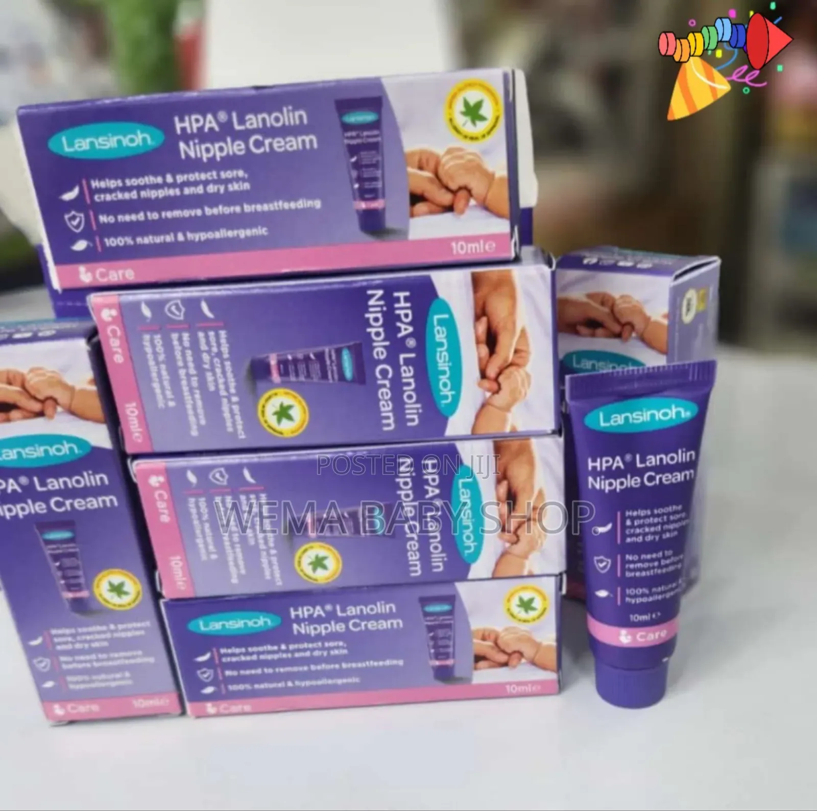 10ml Lansinoh Lanolin Nipple Cream