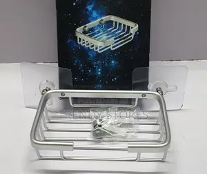 Screw Metallic Single Soap Rack