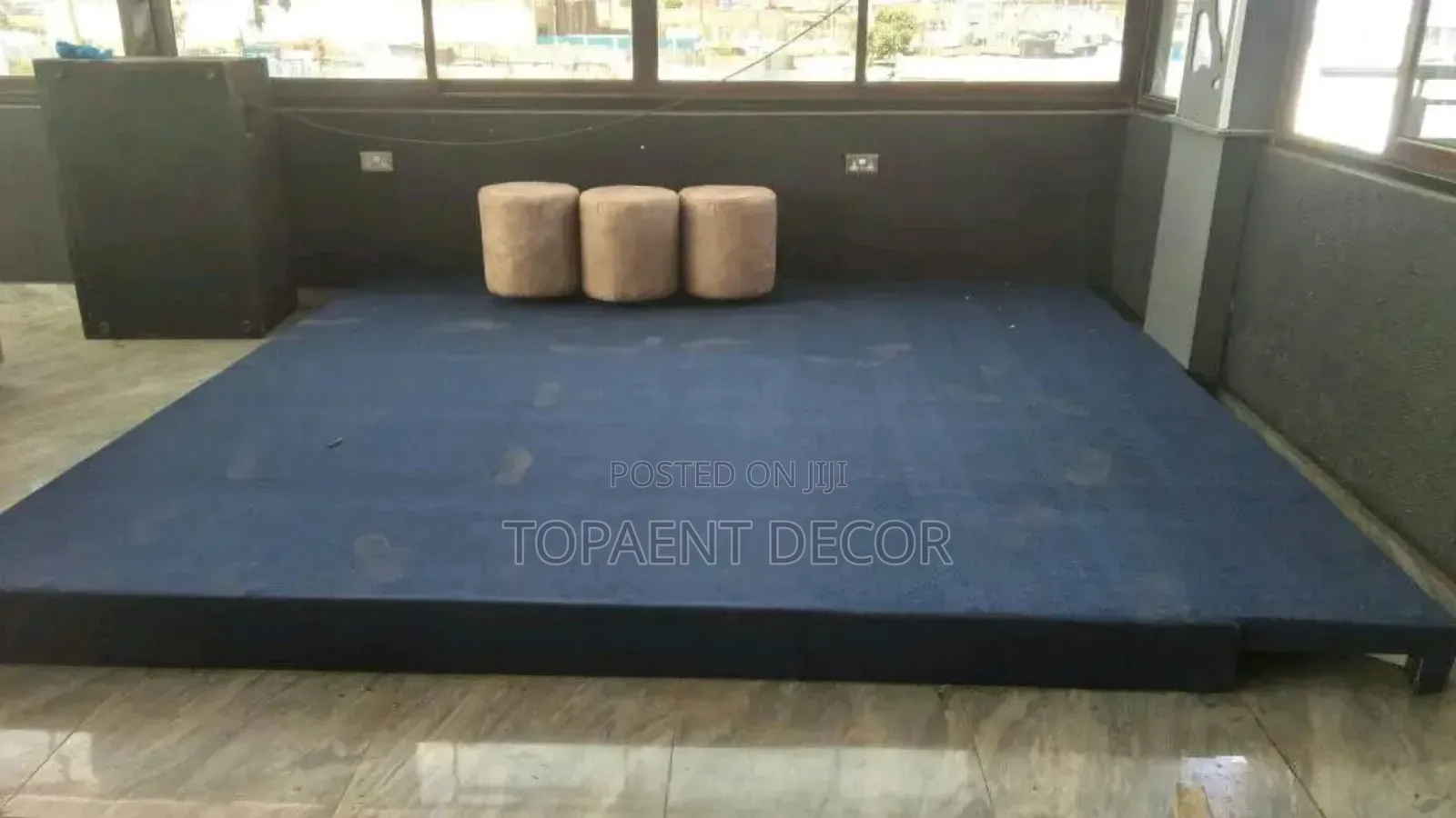 Blue Delta Wall to Wall Stage Carpet