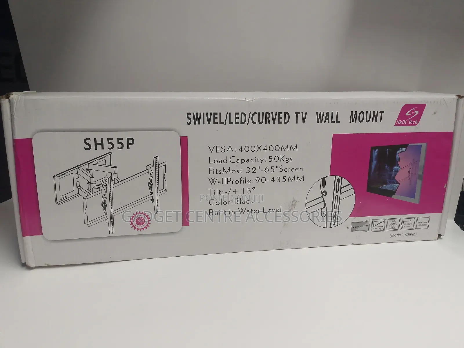 Sh 55p Swivel Double Arm 32 to 65 Inches