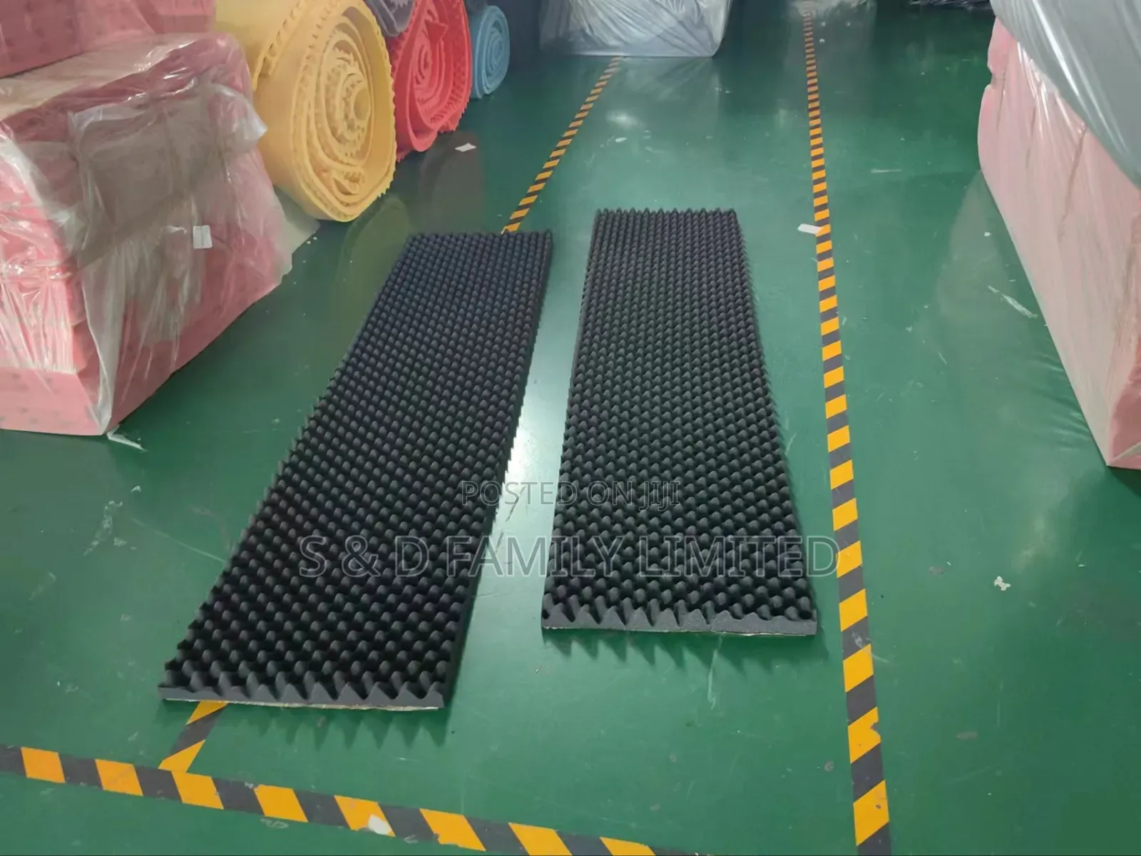 Black 50cm by 2M Studio Soundproofing Panels