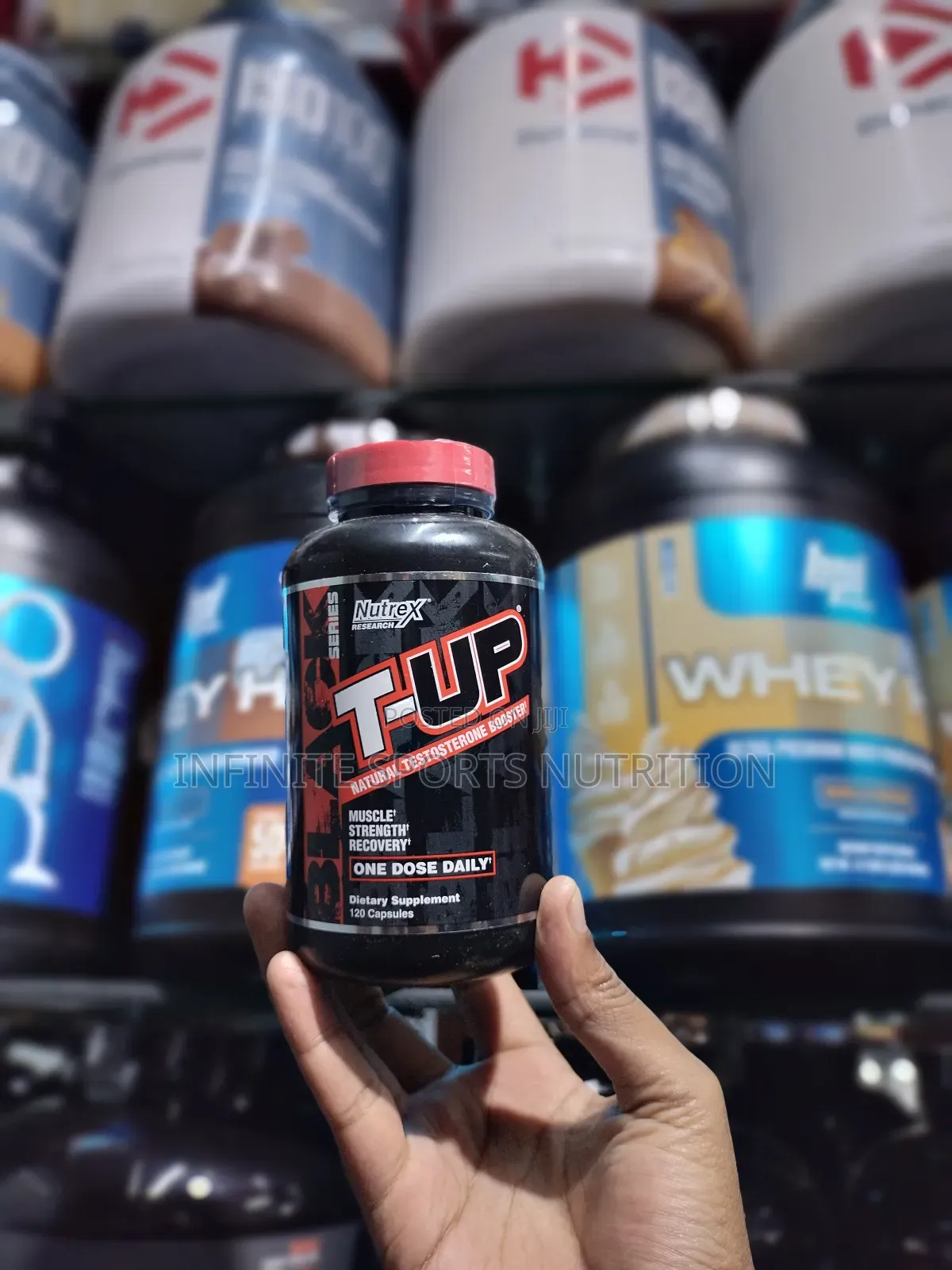 Nutrex T-Up 120 Caps