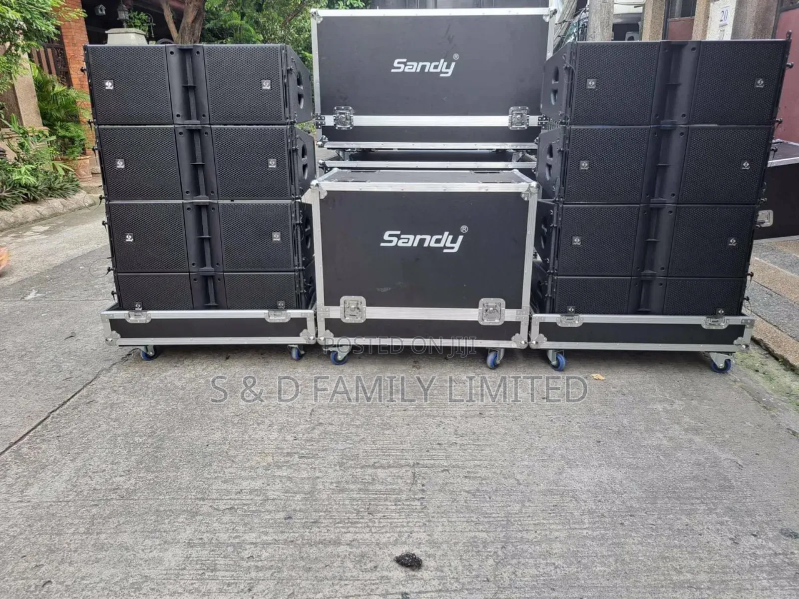 Sandy 12 Inch Line Array Set