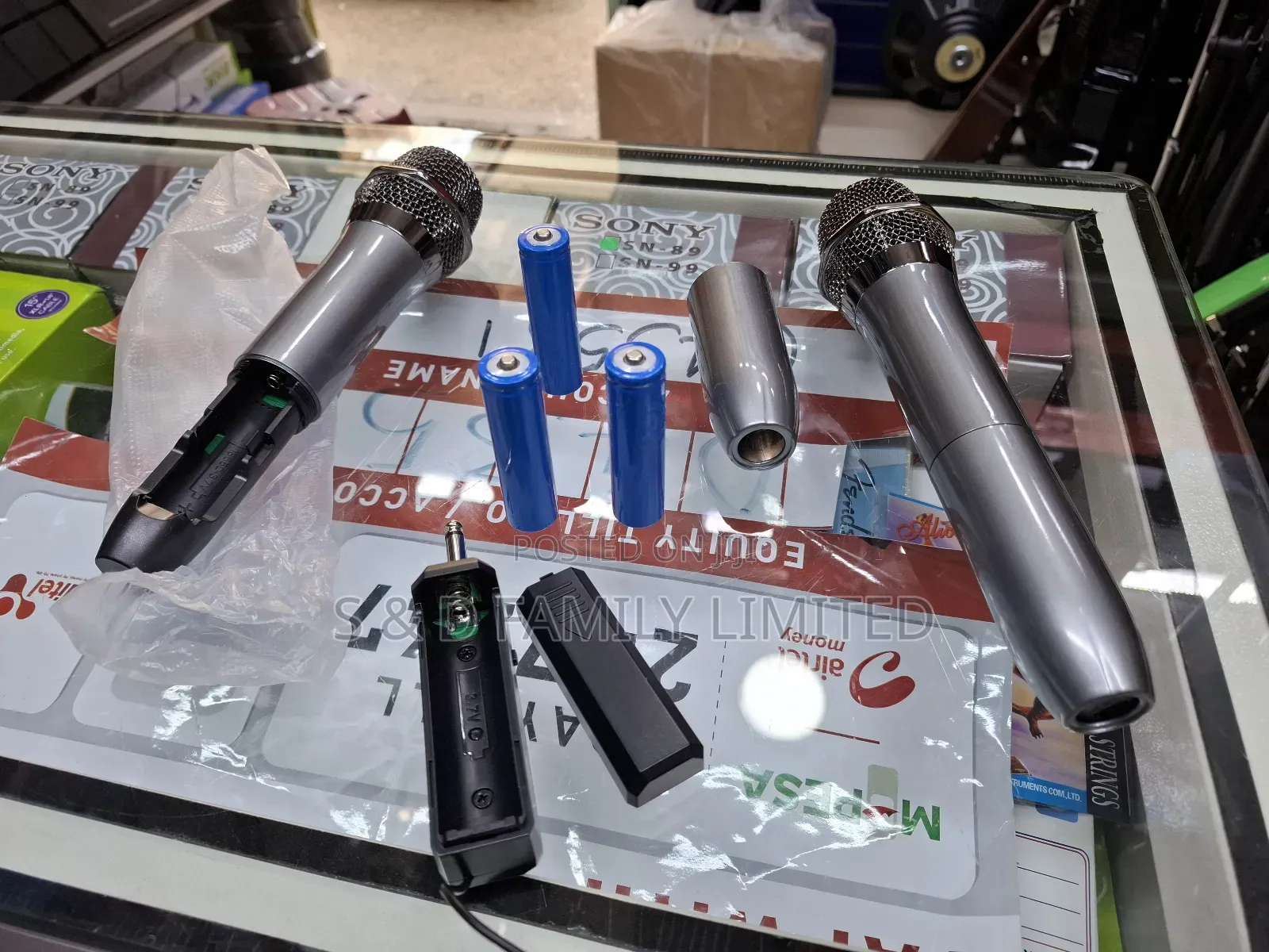 Rechargeable Wireless Microphone System