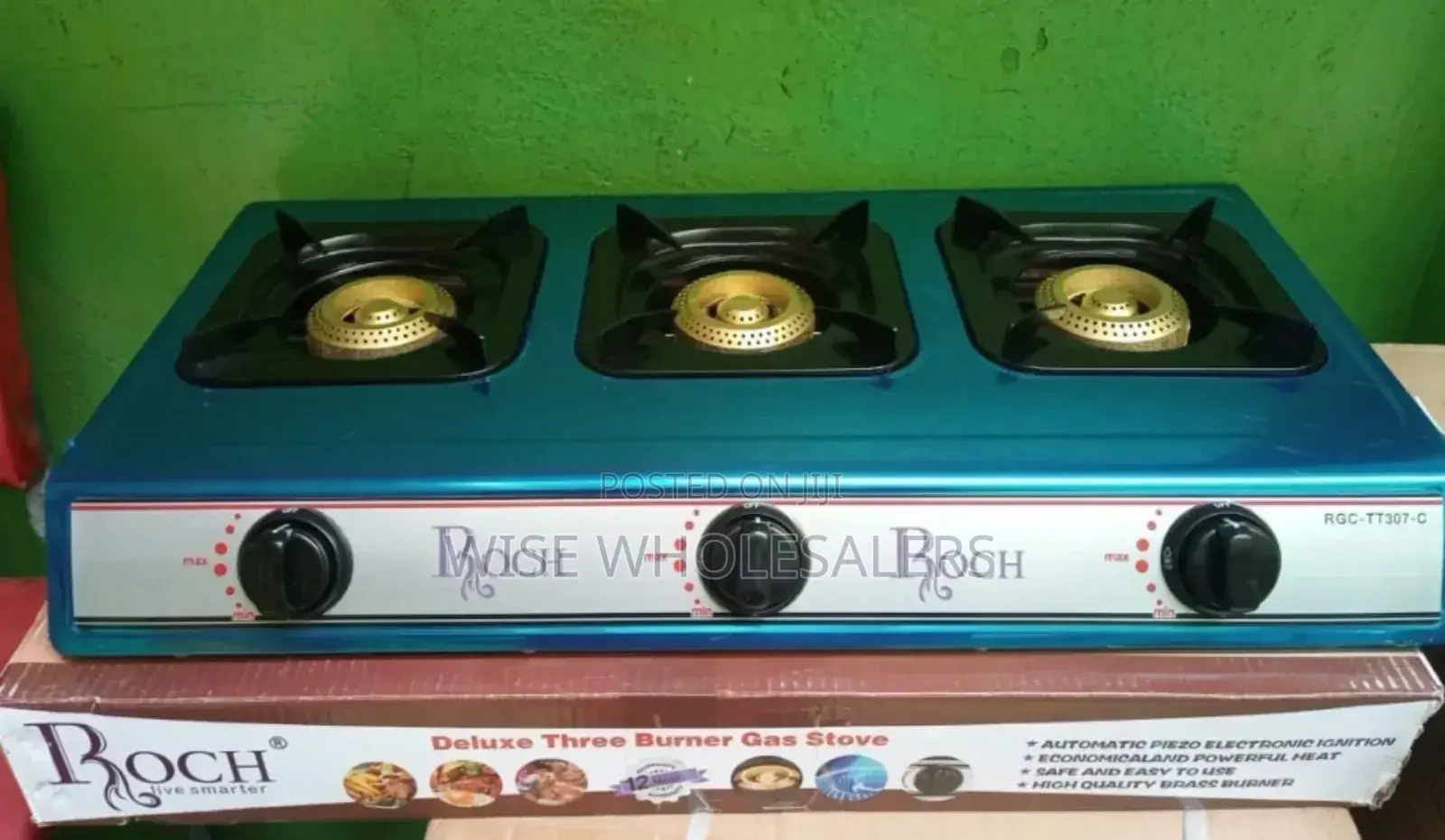 Roch 3-burner Cooktop .....