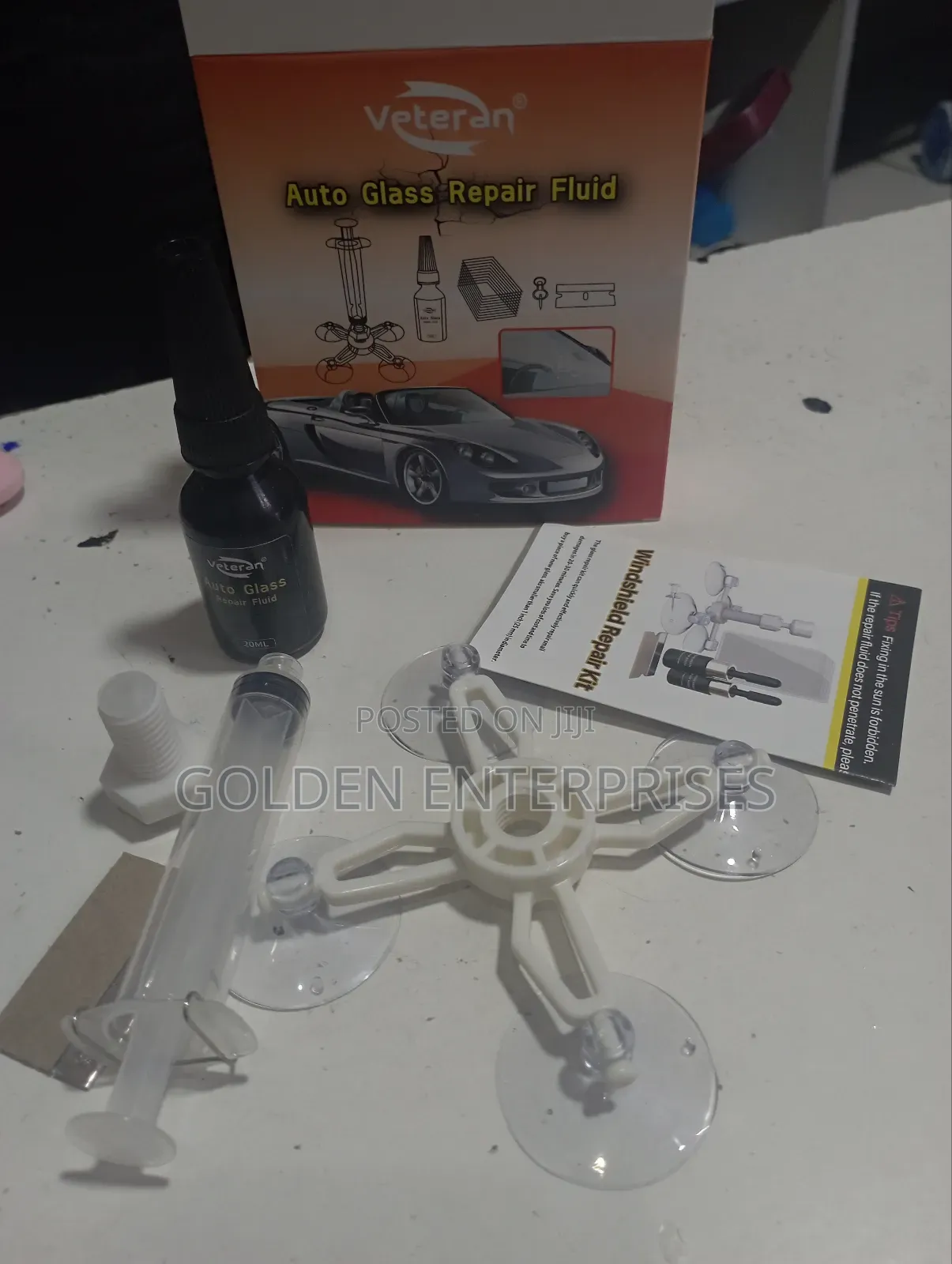 Windscreen Repair Fluid, 20ml, With Kit