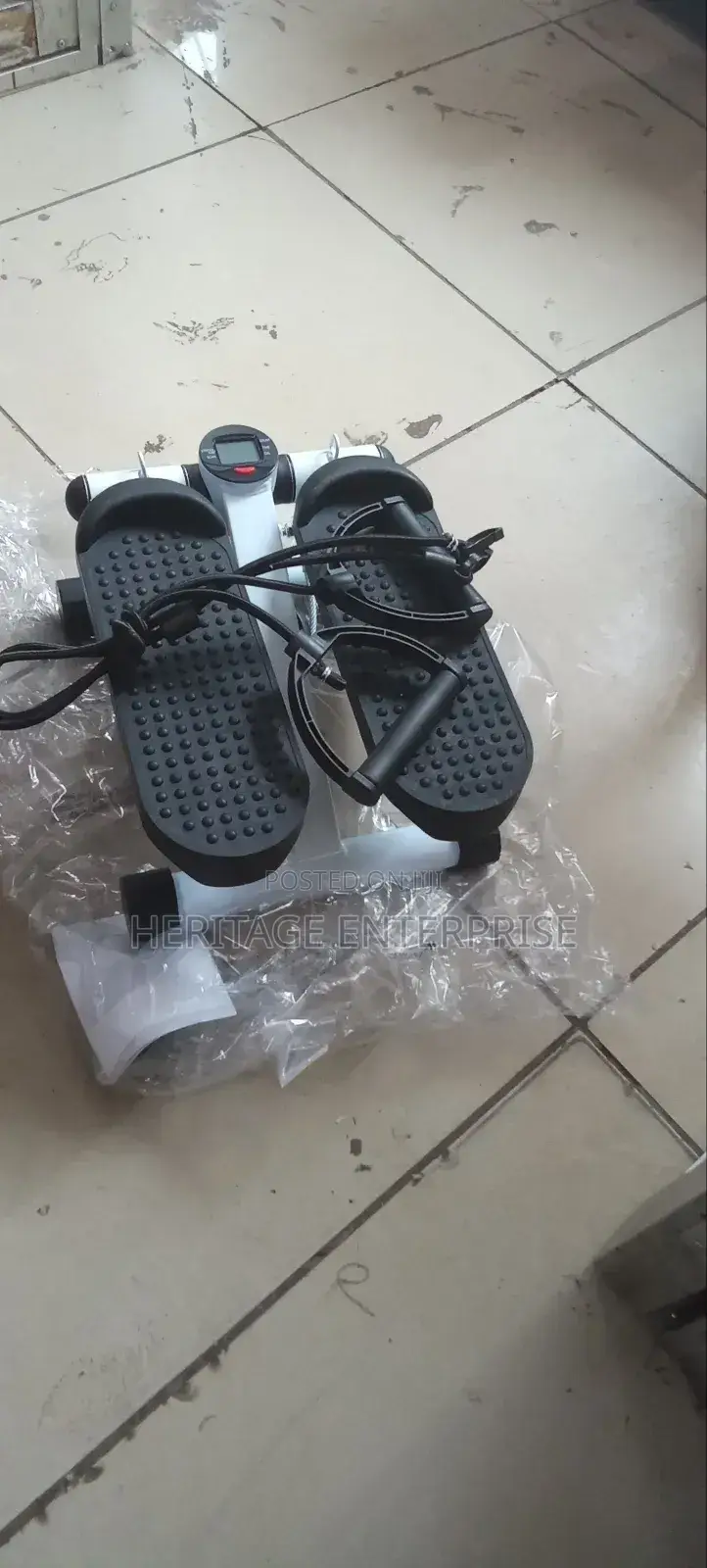 Mini Stepper With Resistance Band#