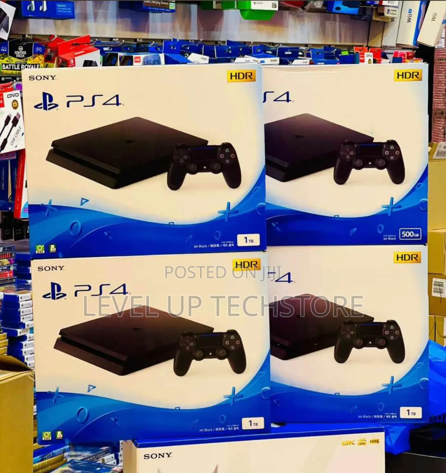 Sony Playstation 4 Console Slim 1TB Console - Brand New