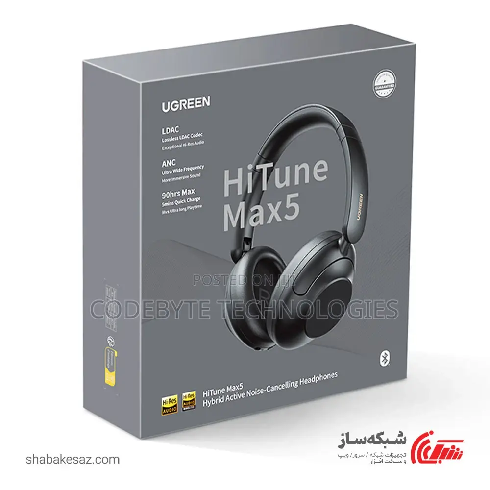 UGREEN Hitune Max5 Hybrid Active Noise-Cancelling Headphones