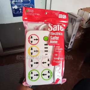 Extension Cables 6 Way With Usb + Usb-C Multiplug Sockets