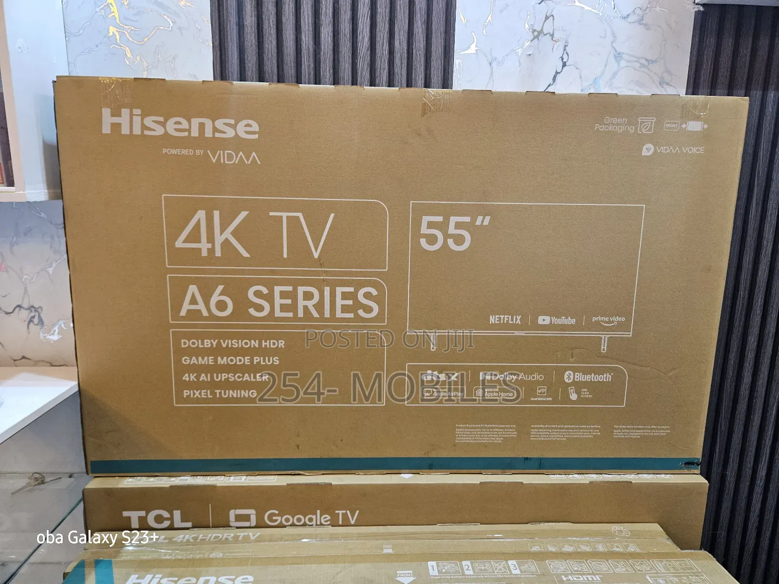 Hisense 55" 55a6k Uhd Smart Tv Vidaa