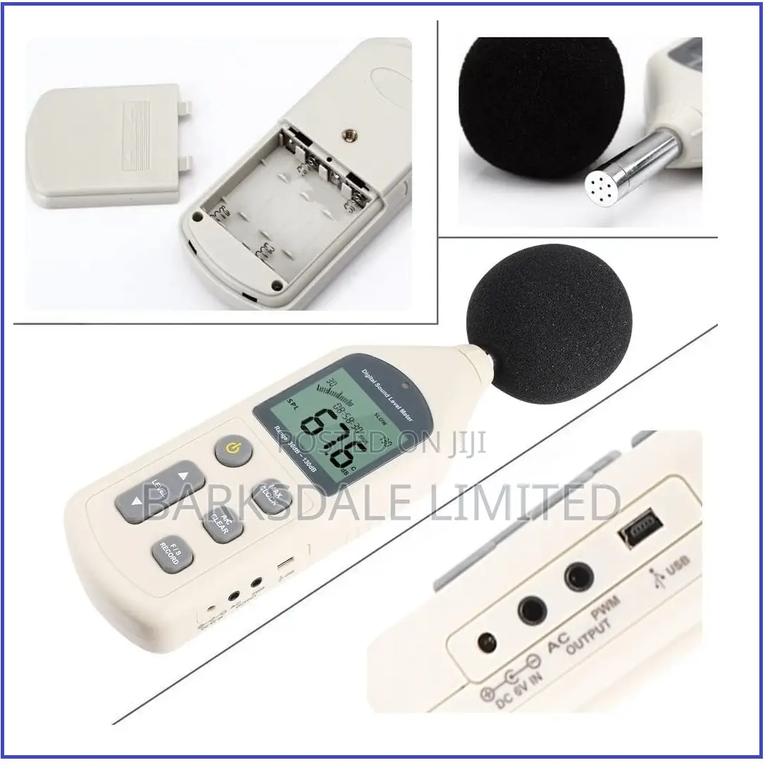 Professional Sound Level GM1357 Meter Audio Decibel Noise Db