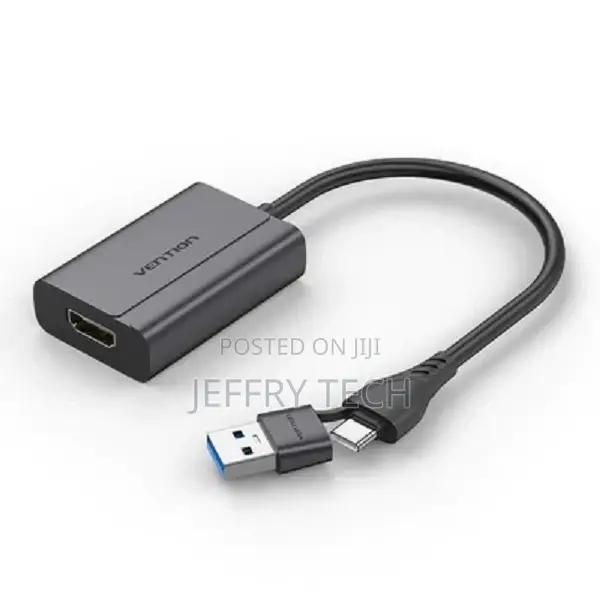 Vention USB-C + USB-A to HDMI Adapter 0.15 Meters - ACYHB