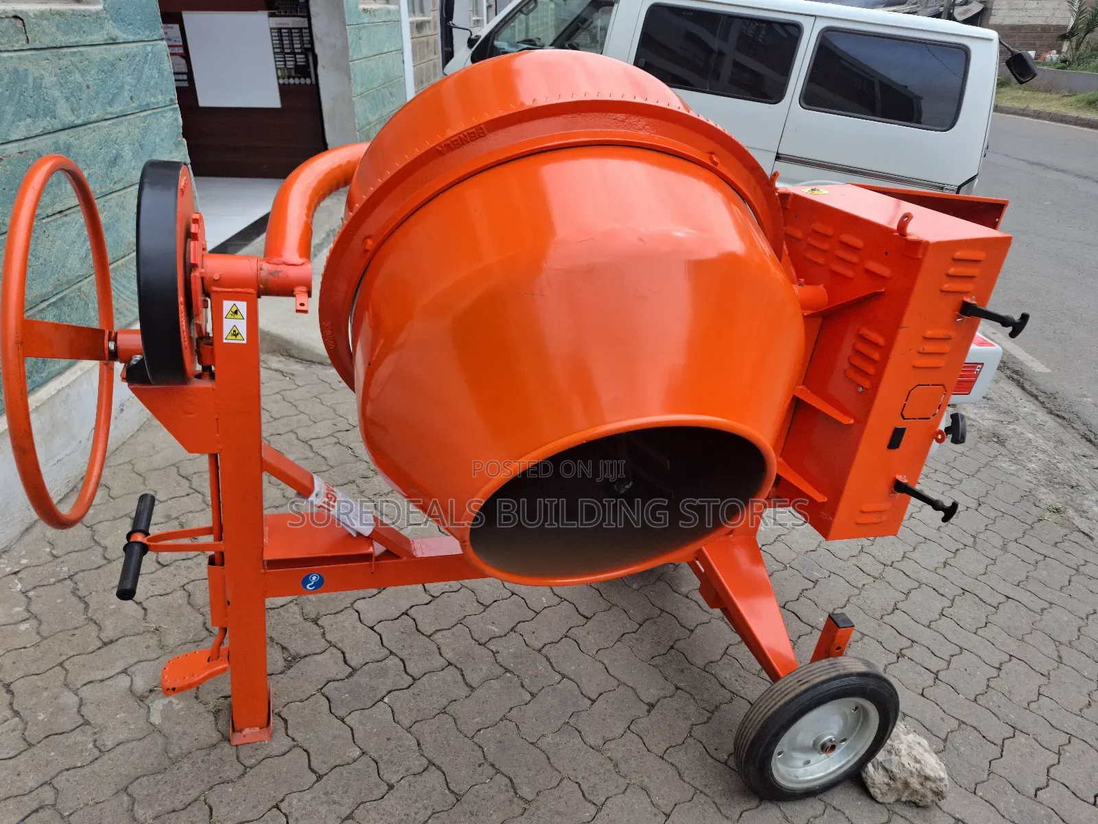 400ltrs Concrete Mixer-Portugal Make